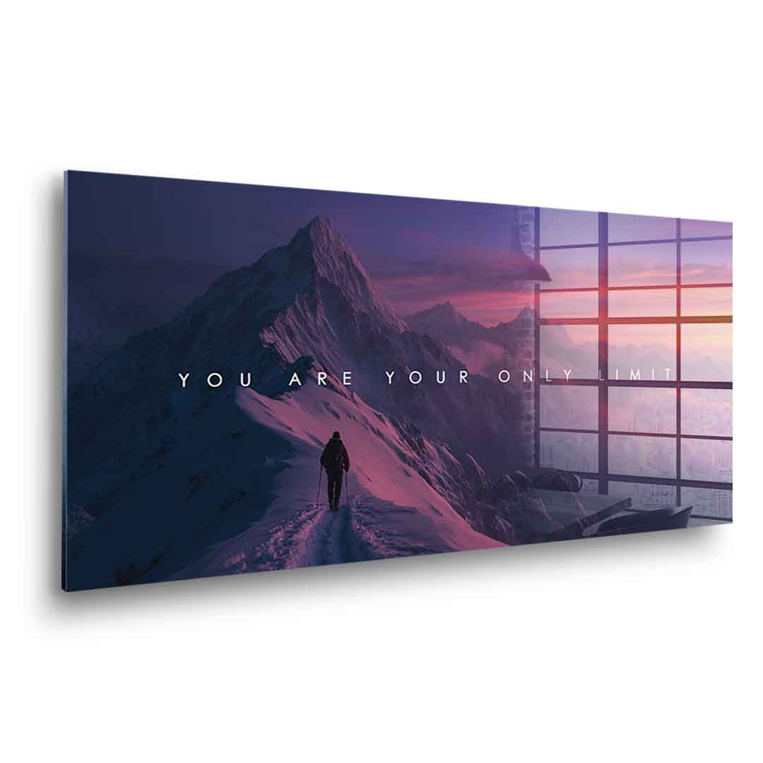 You are Your only Limit - Acrylglas