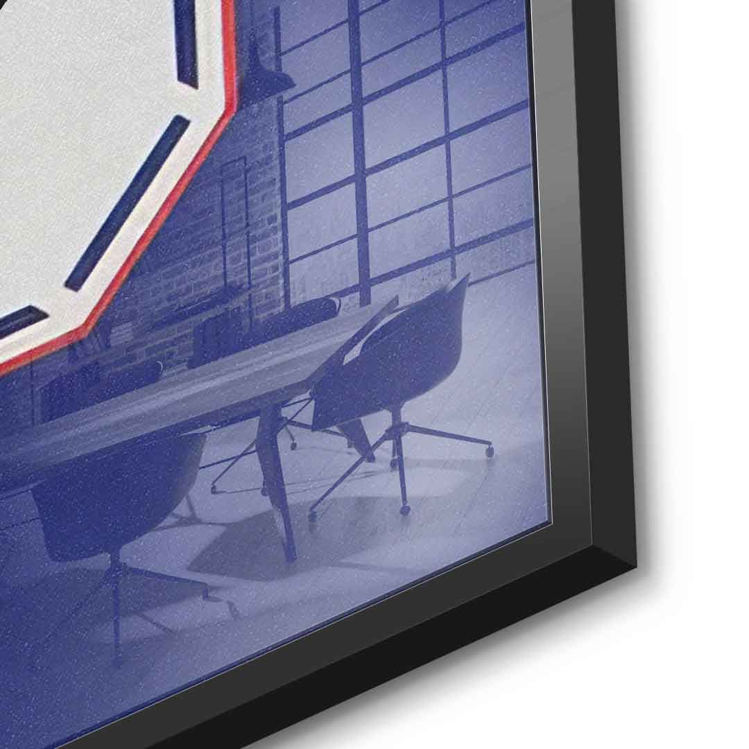 Zidane - acrylic glass