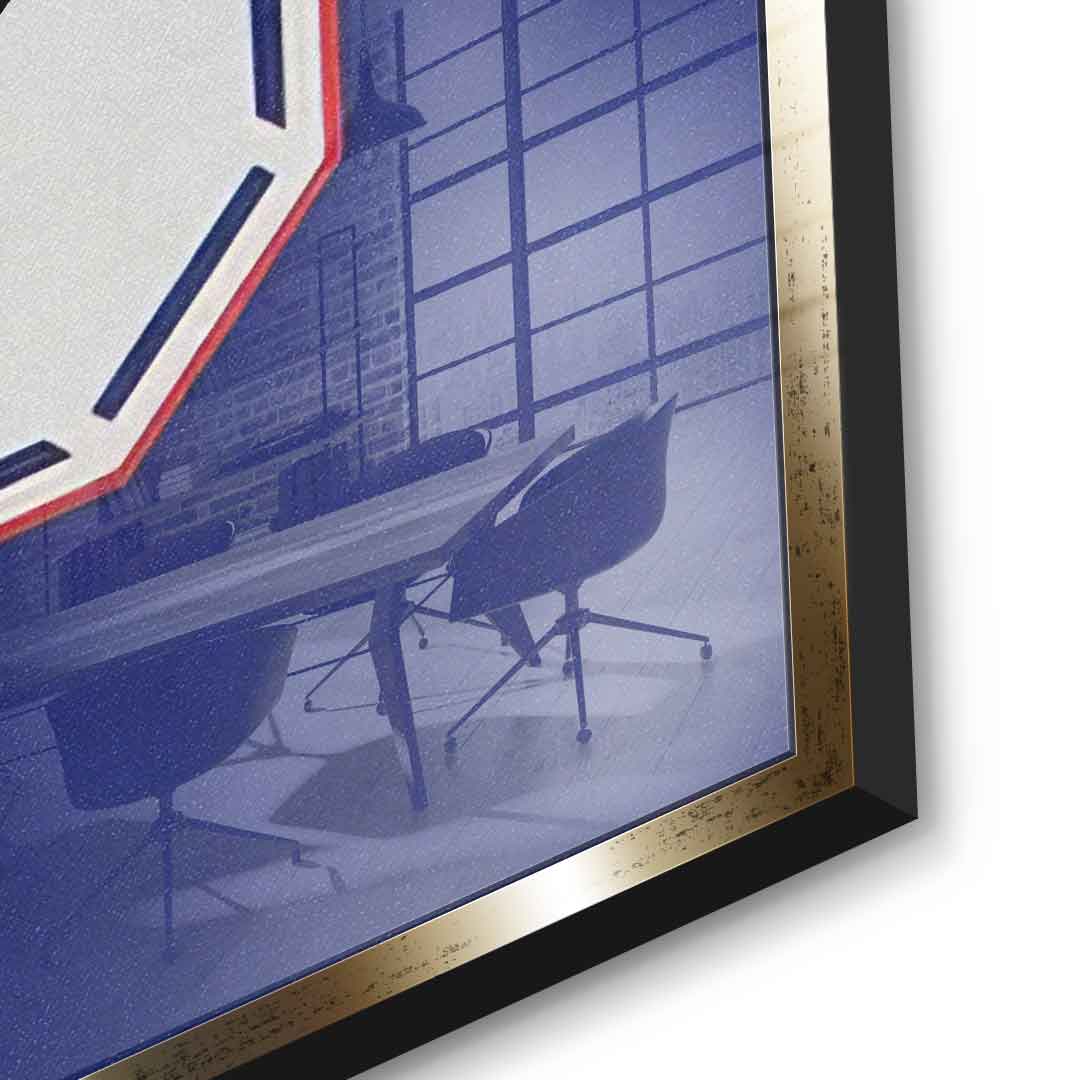 Zidane - acrylic glass
