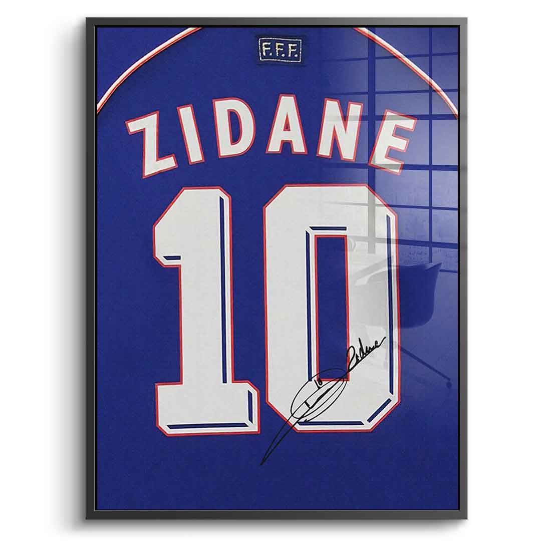 Zidane - acrylic glass