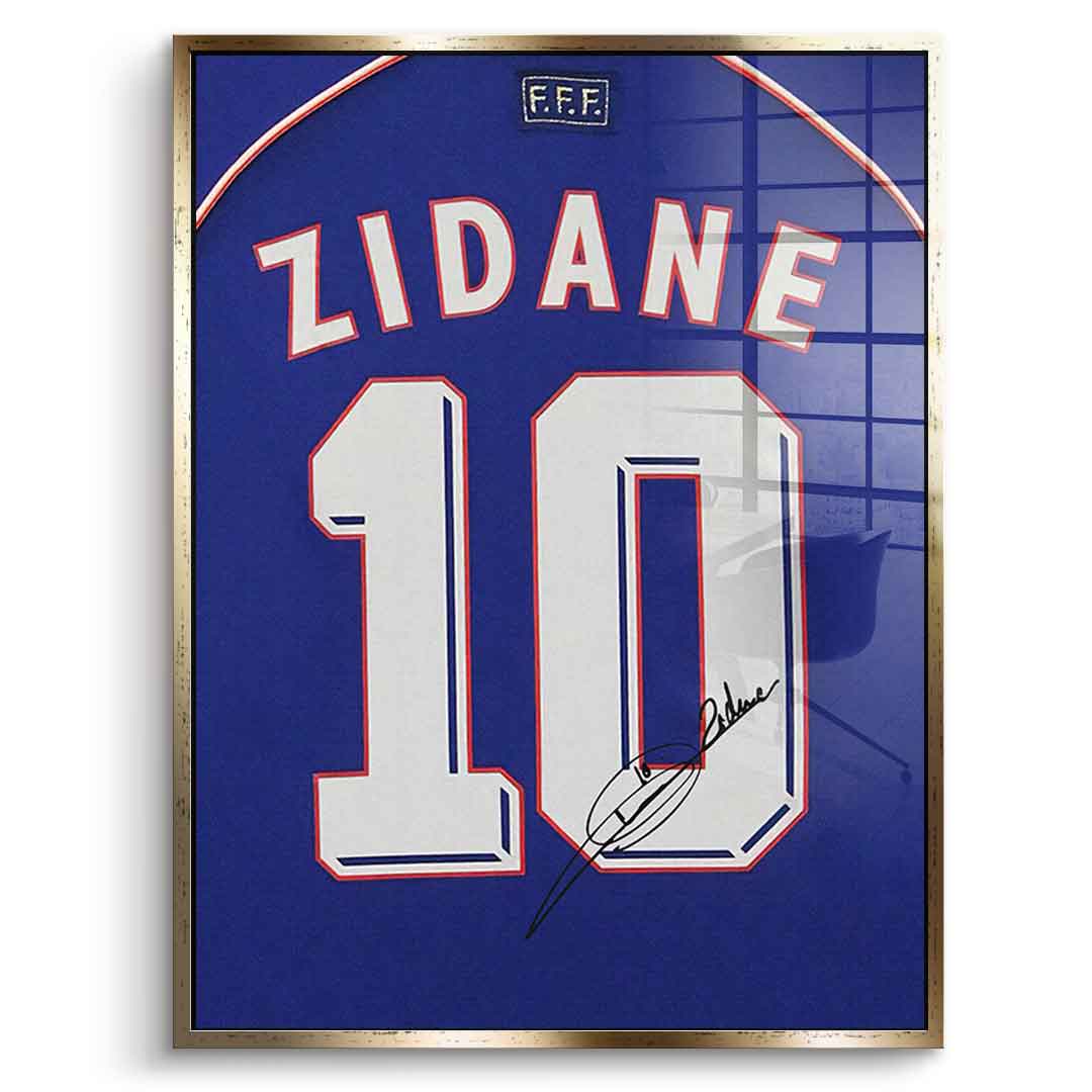 Zidane - acrylic glass