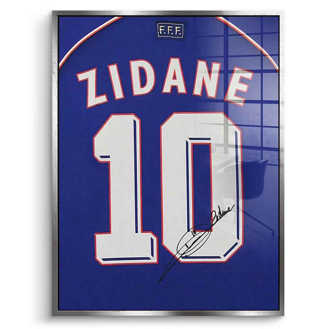 Zidane - acrylic glass
