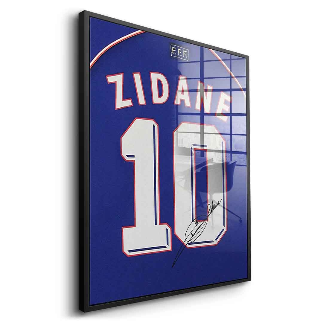 Zidane - acrylic glass