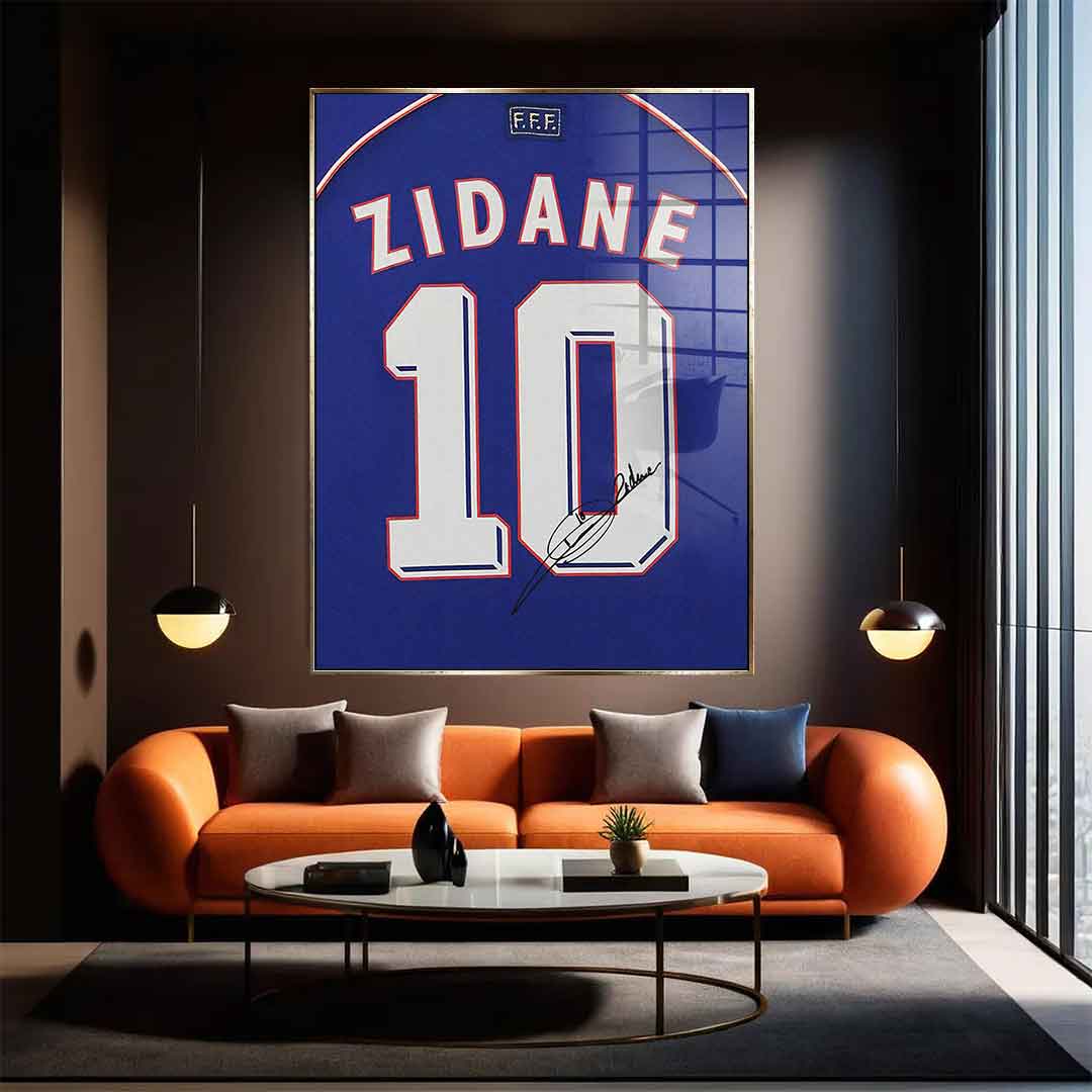 Zidane - acrylic glass