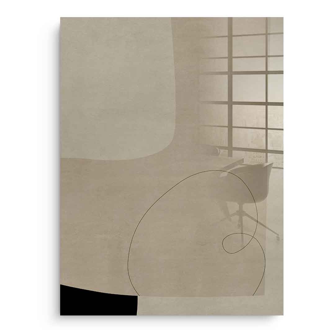 Thinking - acrylic glass