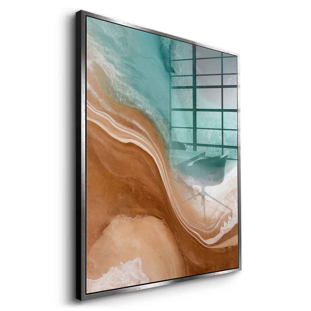 Coastal Contours - Acrylglas