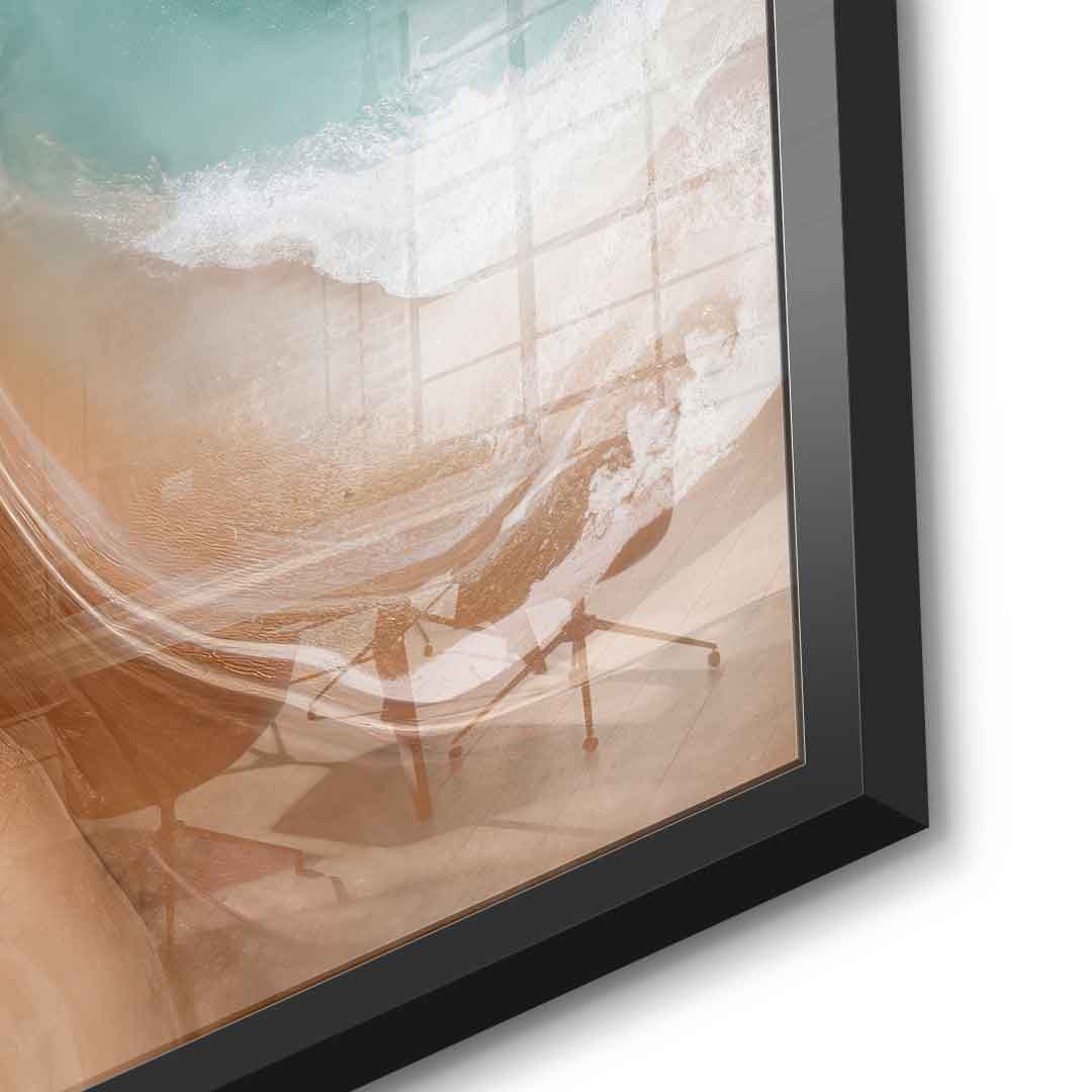 Coastal Contours - Acrylglas