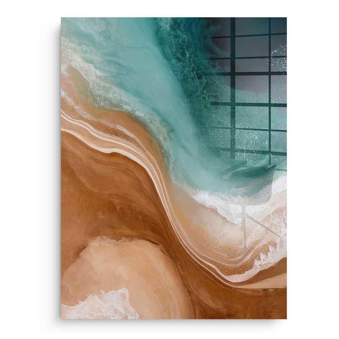 Coastal Contours - Acrylglas
