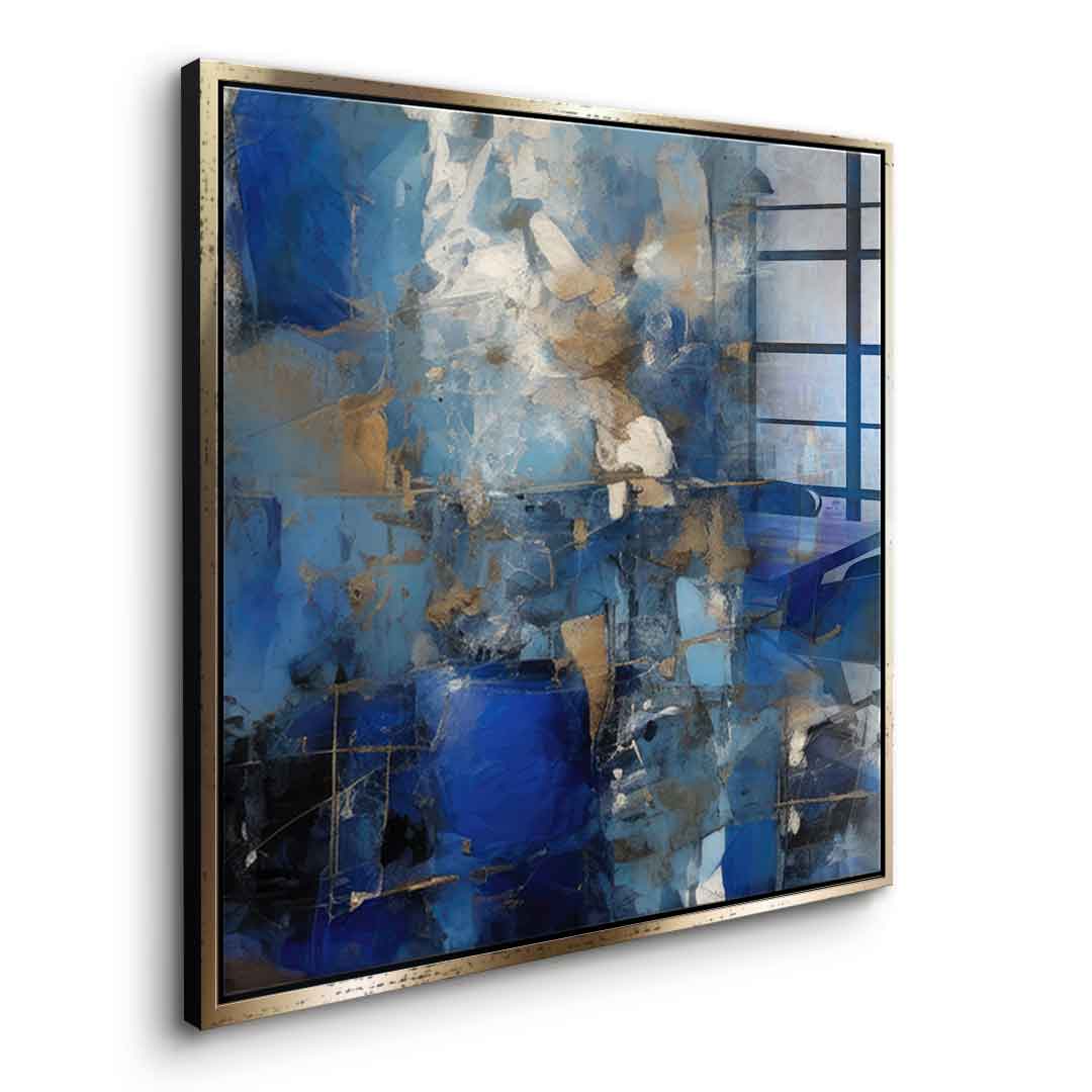 Cobalt Depths - acrylic glass