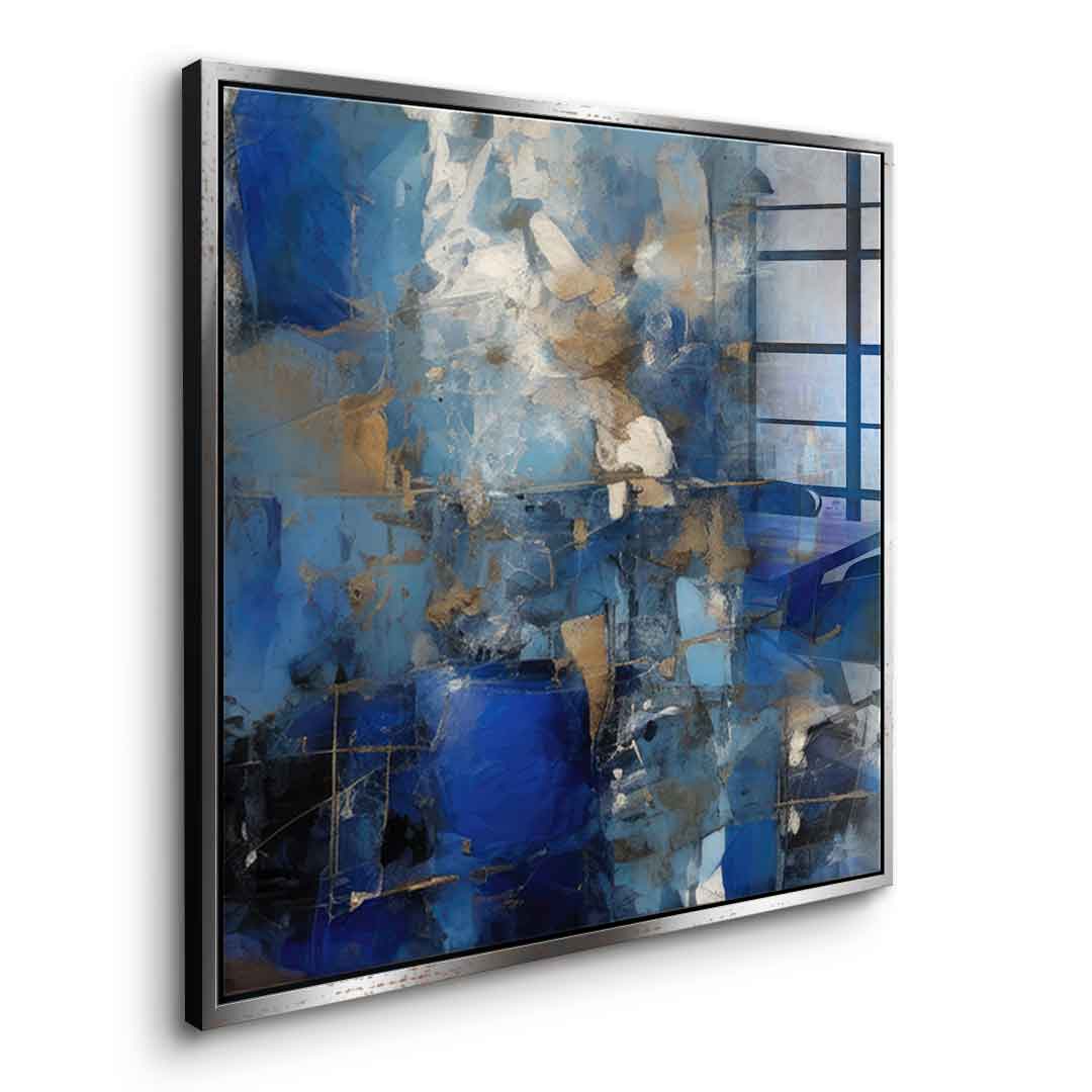 Cobalt Depths - acrylic glass
