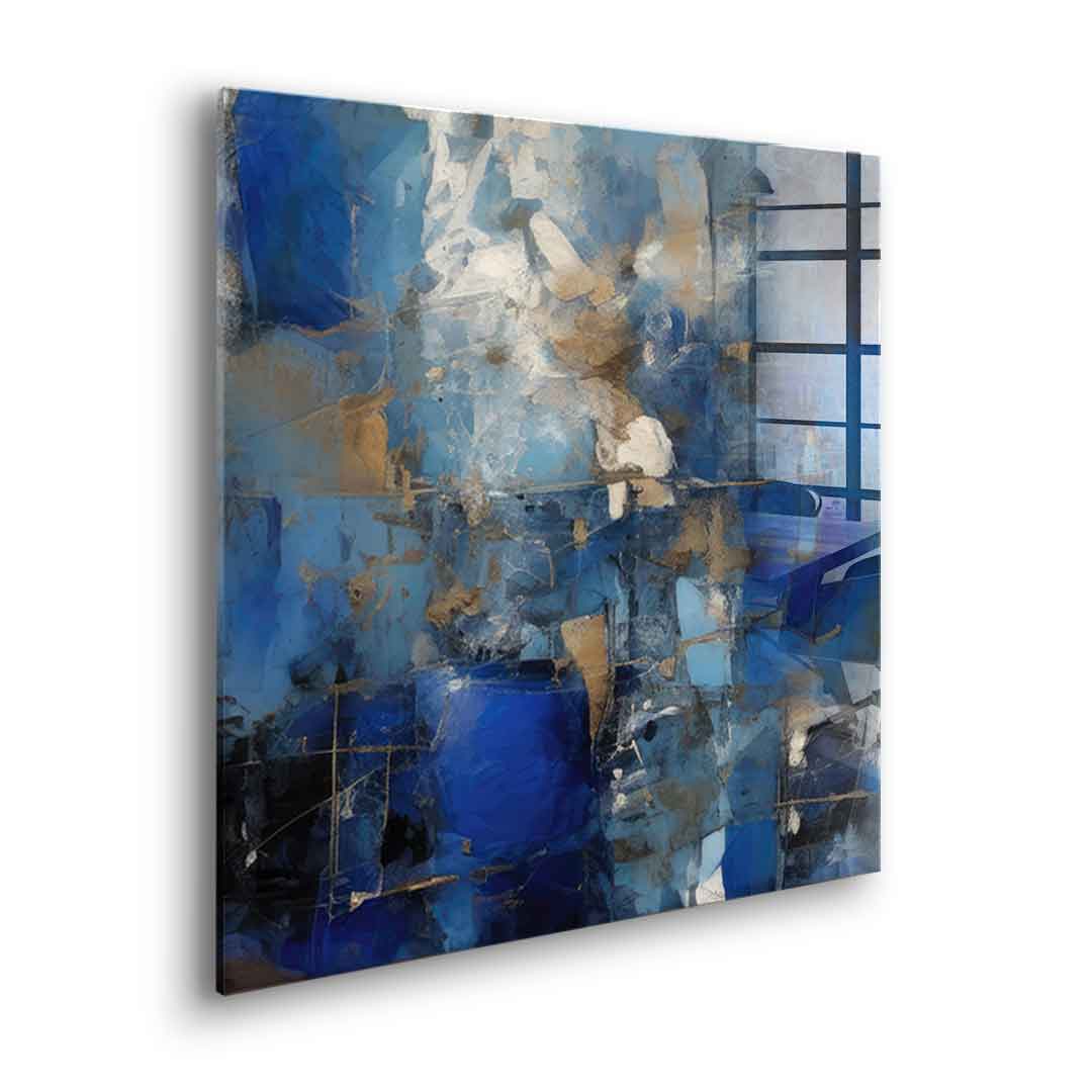 Cobalt Depths - acrylic glass
