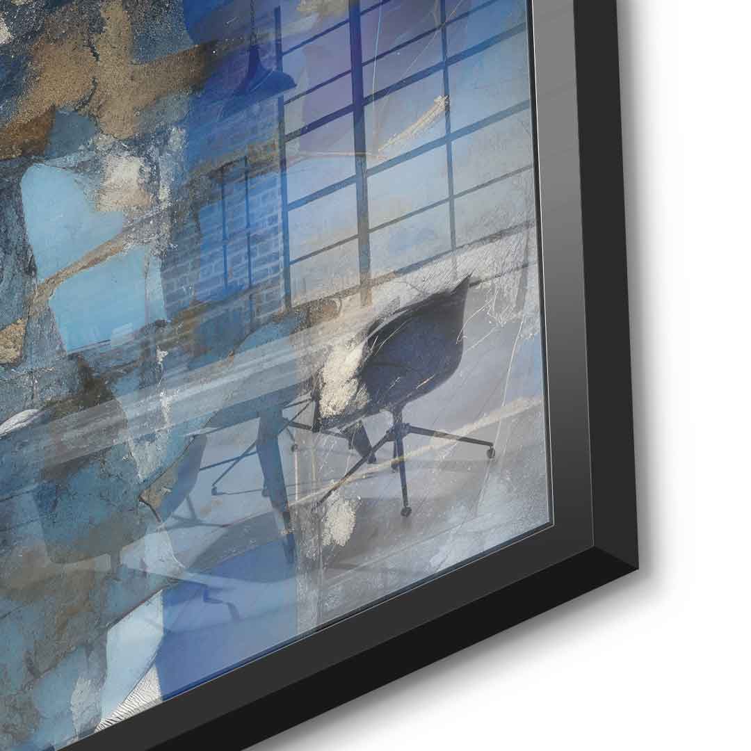 Cobalt Depths - acrylic glass
