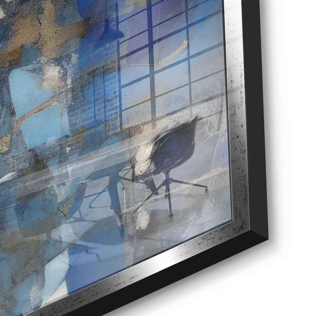 Cobalt Depths - acrylic glass