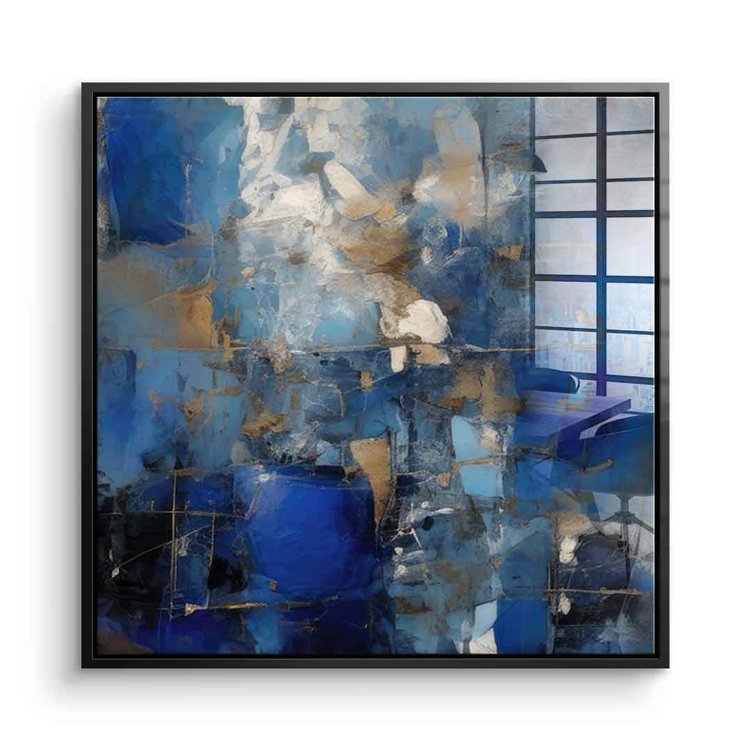 Cobalt Depths - acrylic glass