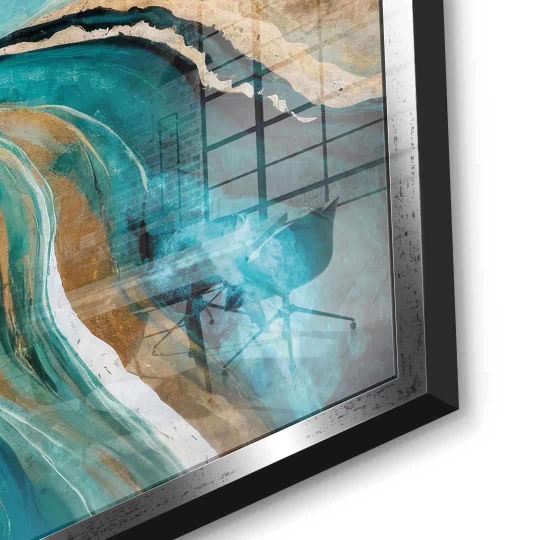 Flowing Through Time - Acrylic glass