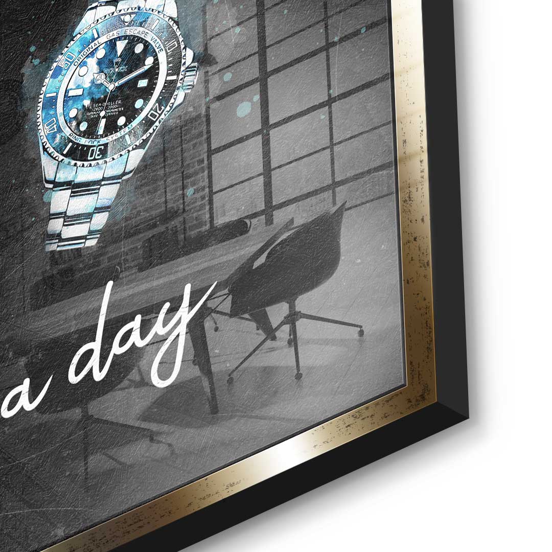One million - acrylic glass