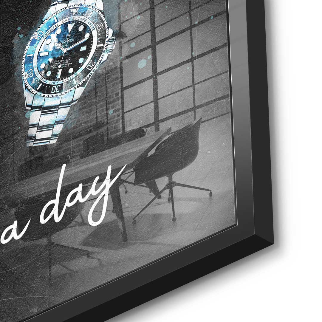 One million - acrylic glass