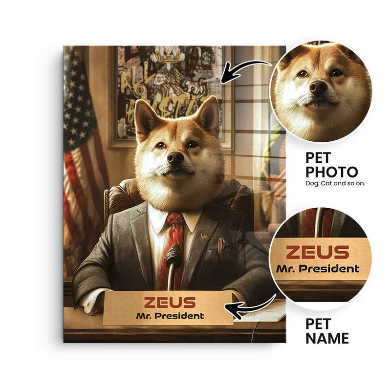 President personalisierbar - Acrylglas