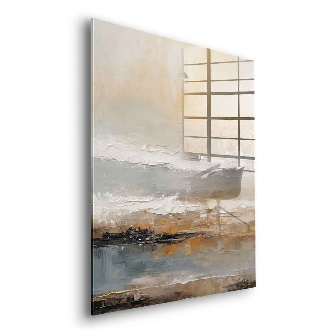 Quiet Shoreline At Dusk - Acrylglas