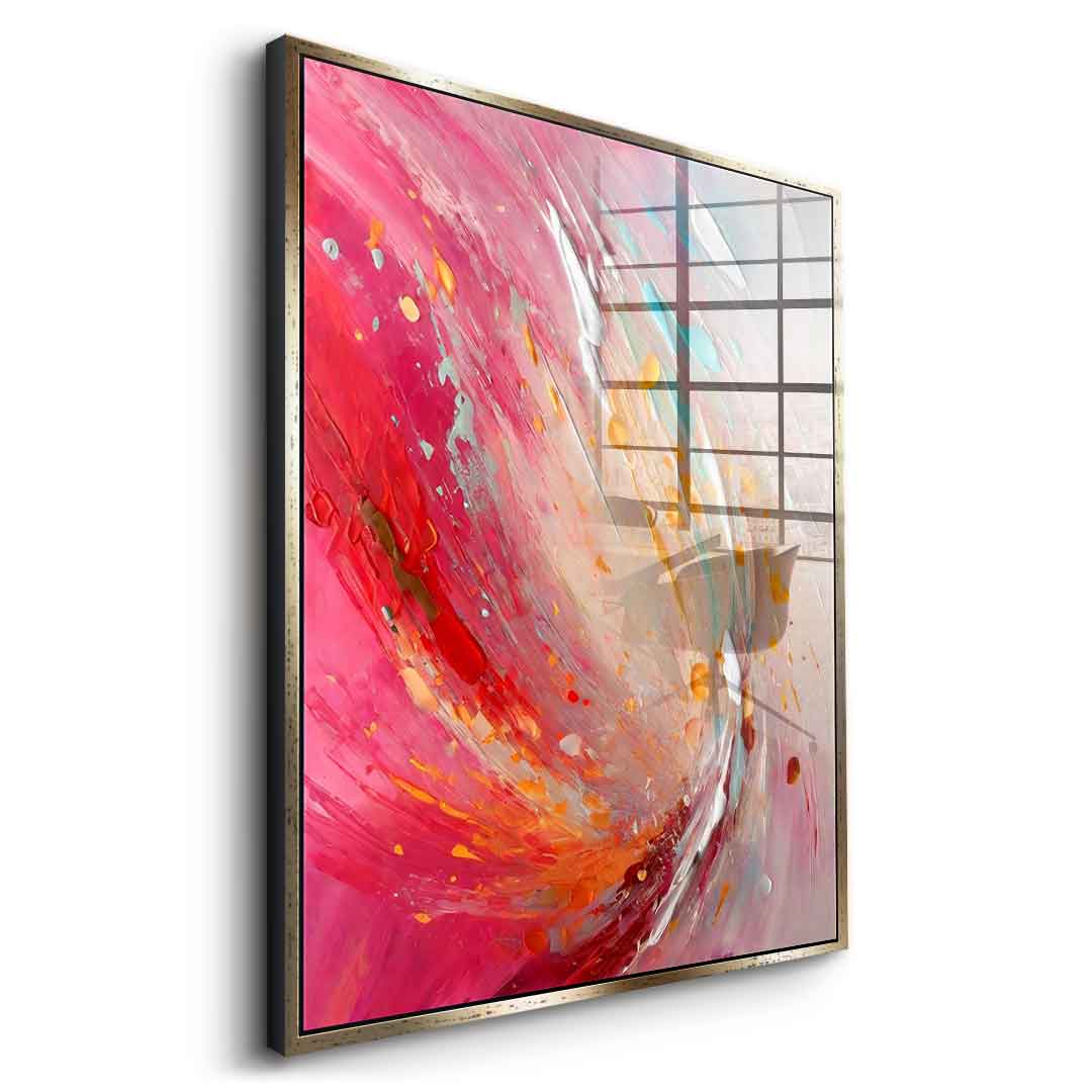 Radiant whirlwind - acrylic glass