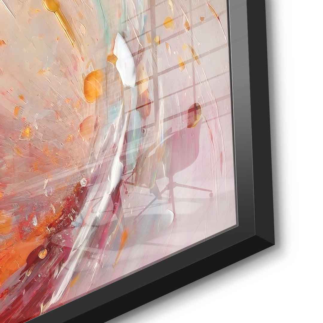 Radiant whirlwind - acrylic glass