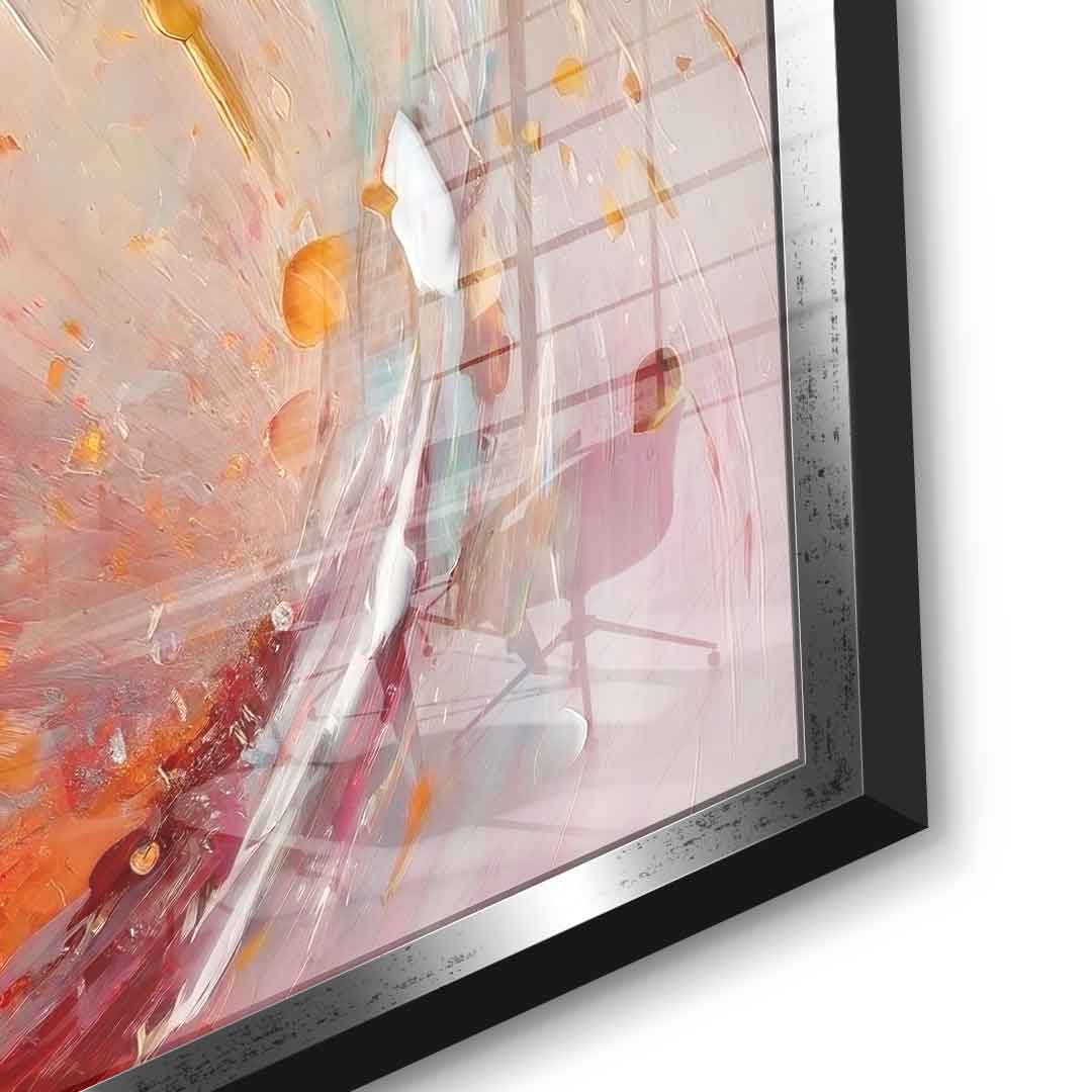 Radiant whirlwind - acrylic glass