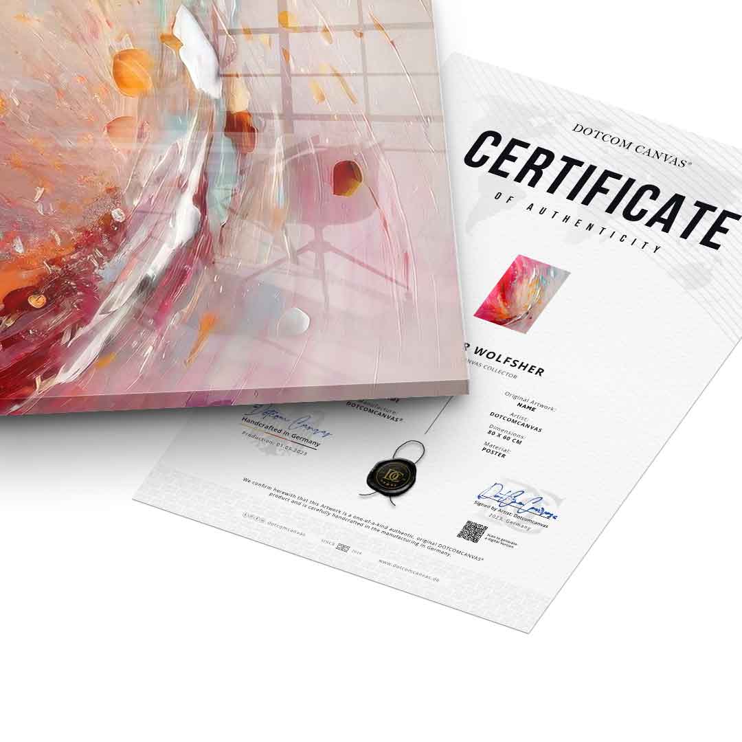 Radiant whirlwind - acrylic glass