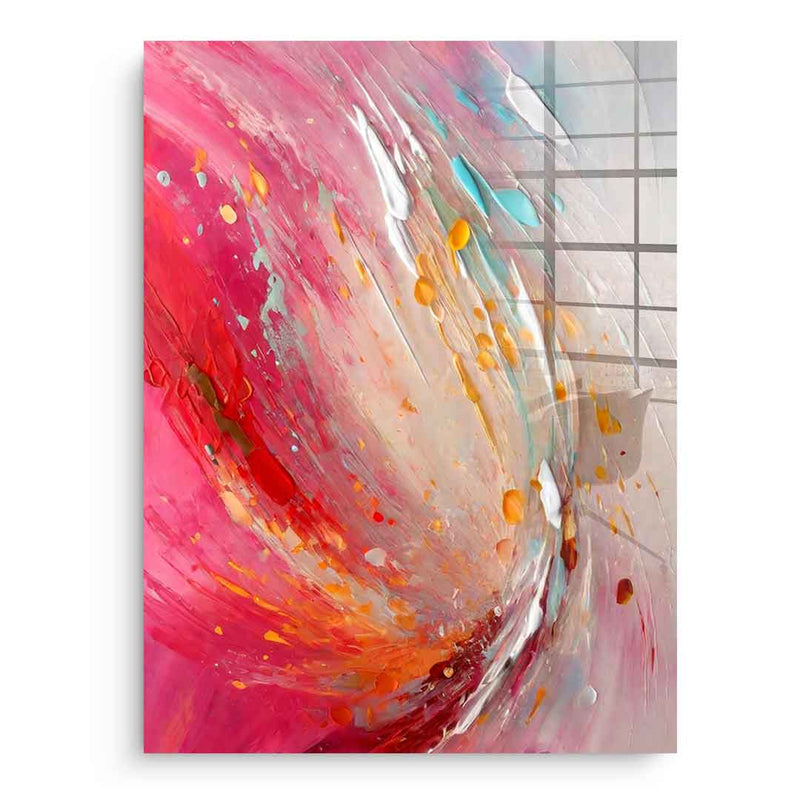Radiant whirlwind - acrylic glass