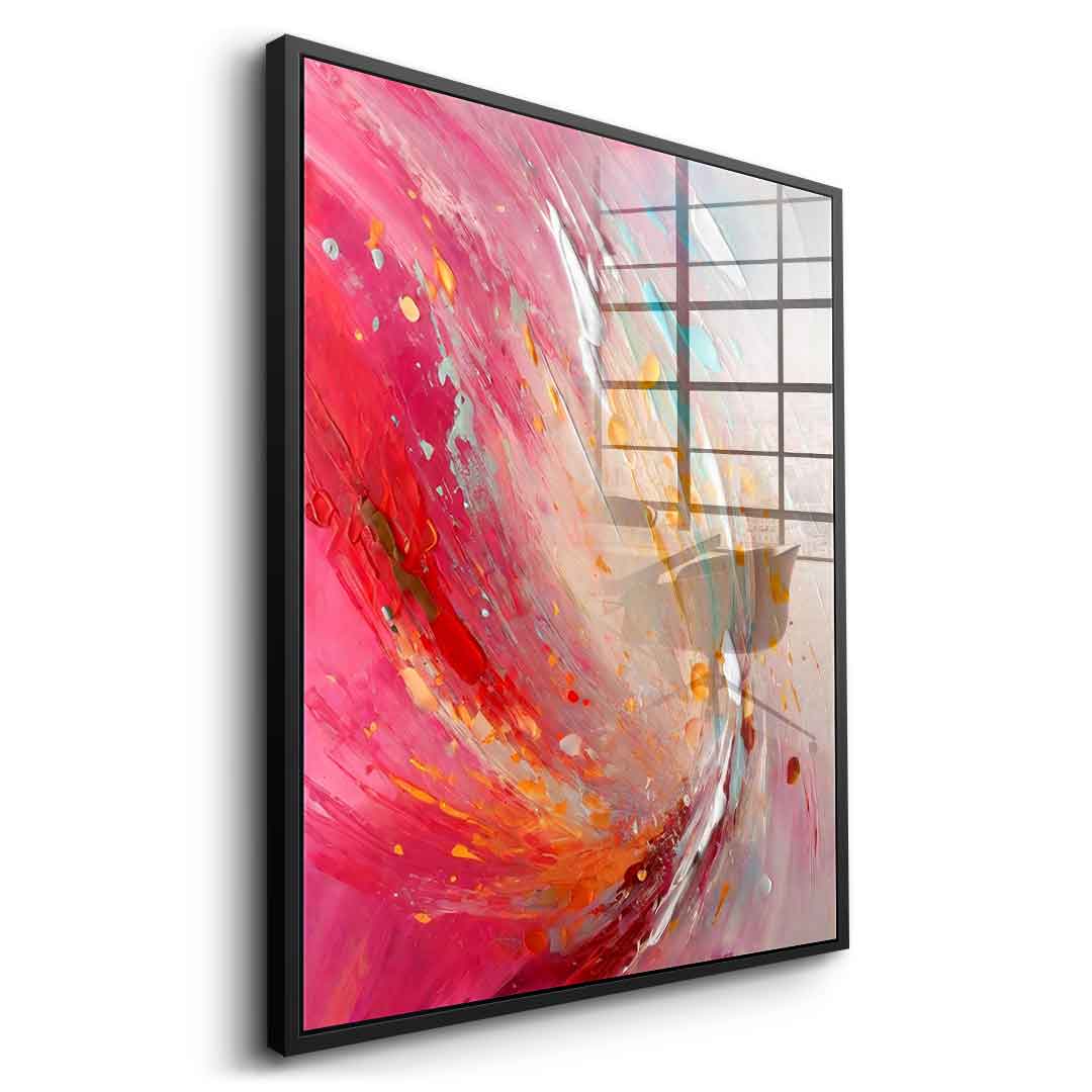 Radiant whirlwind - acrylic glass