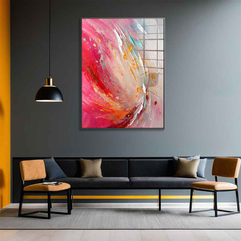Radiant whirlwind - acrylic glass
