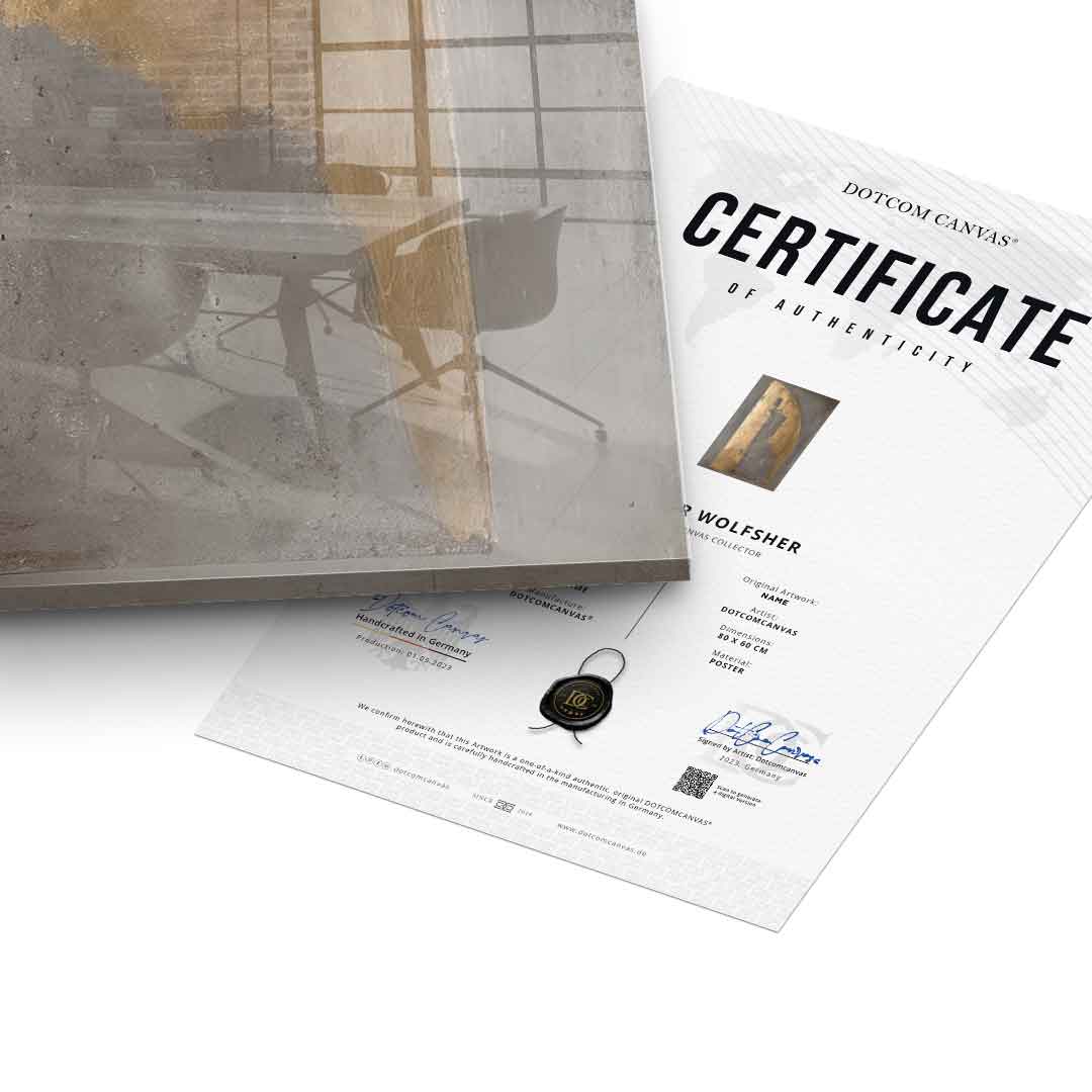 Receding History - Acrylglas