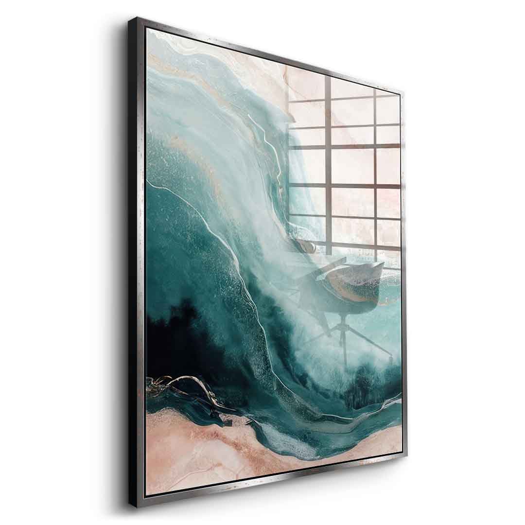 Serpentine Shores - acrylic glass