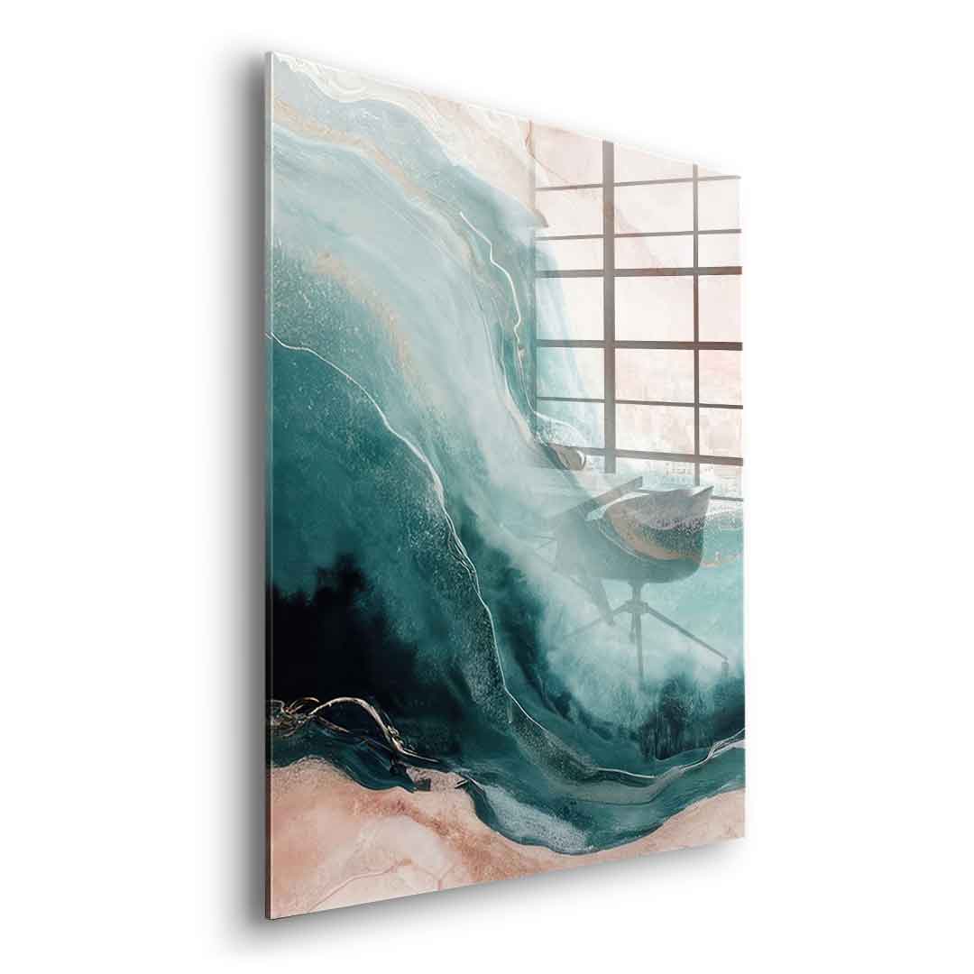 Serpentine Shores - acrylic glass
