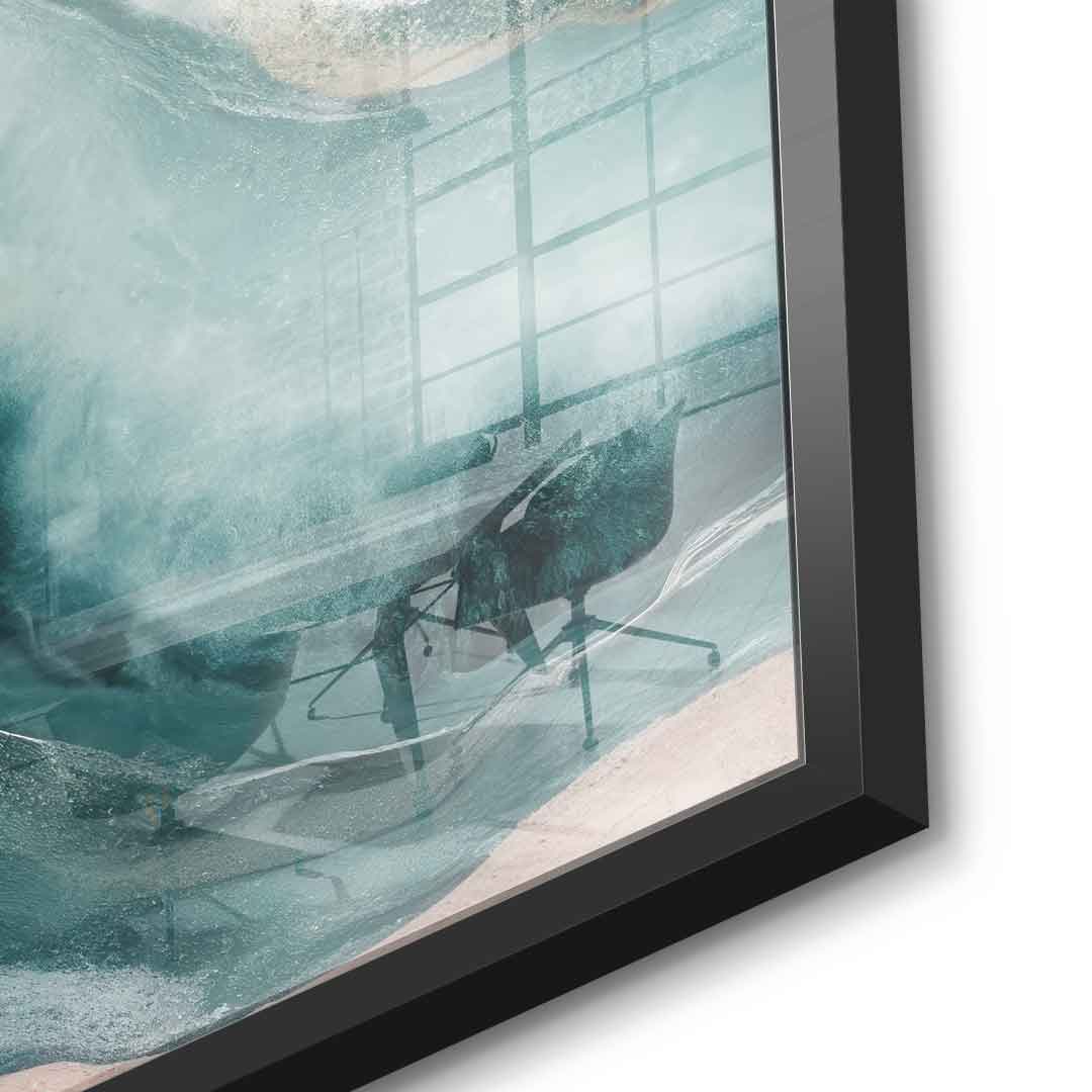 Serpentine Shores - acrylic glass