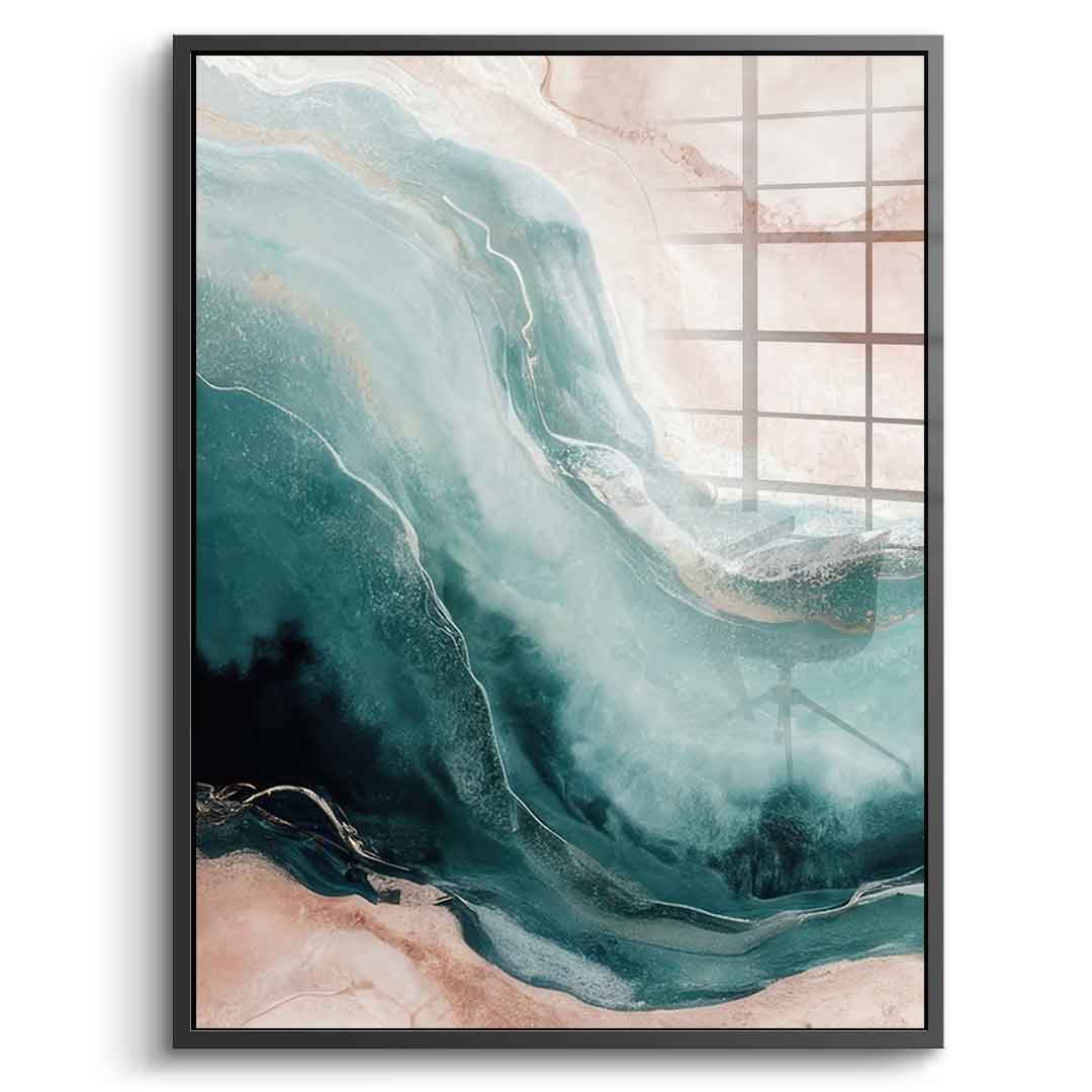 Serpentine Shores - acrylic glass