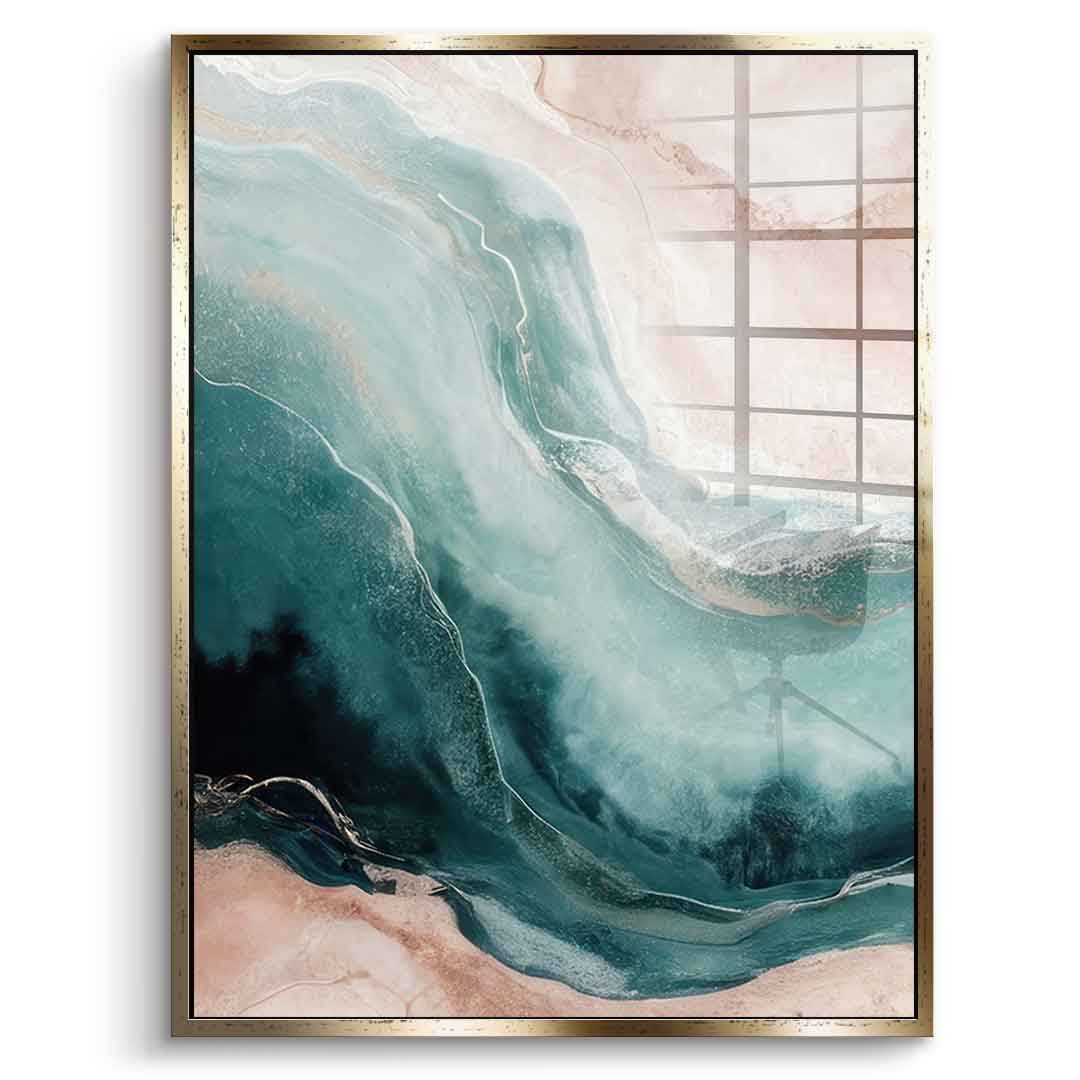 Serpentine Shores - acrylic glass