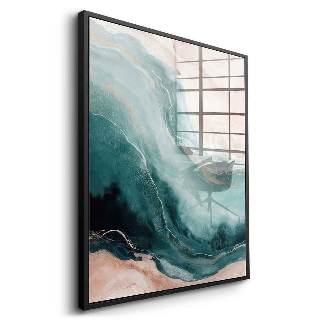 Serpentine Shores - acrylic glass