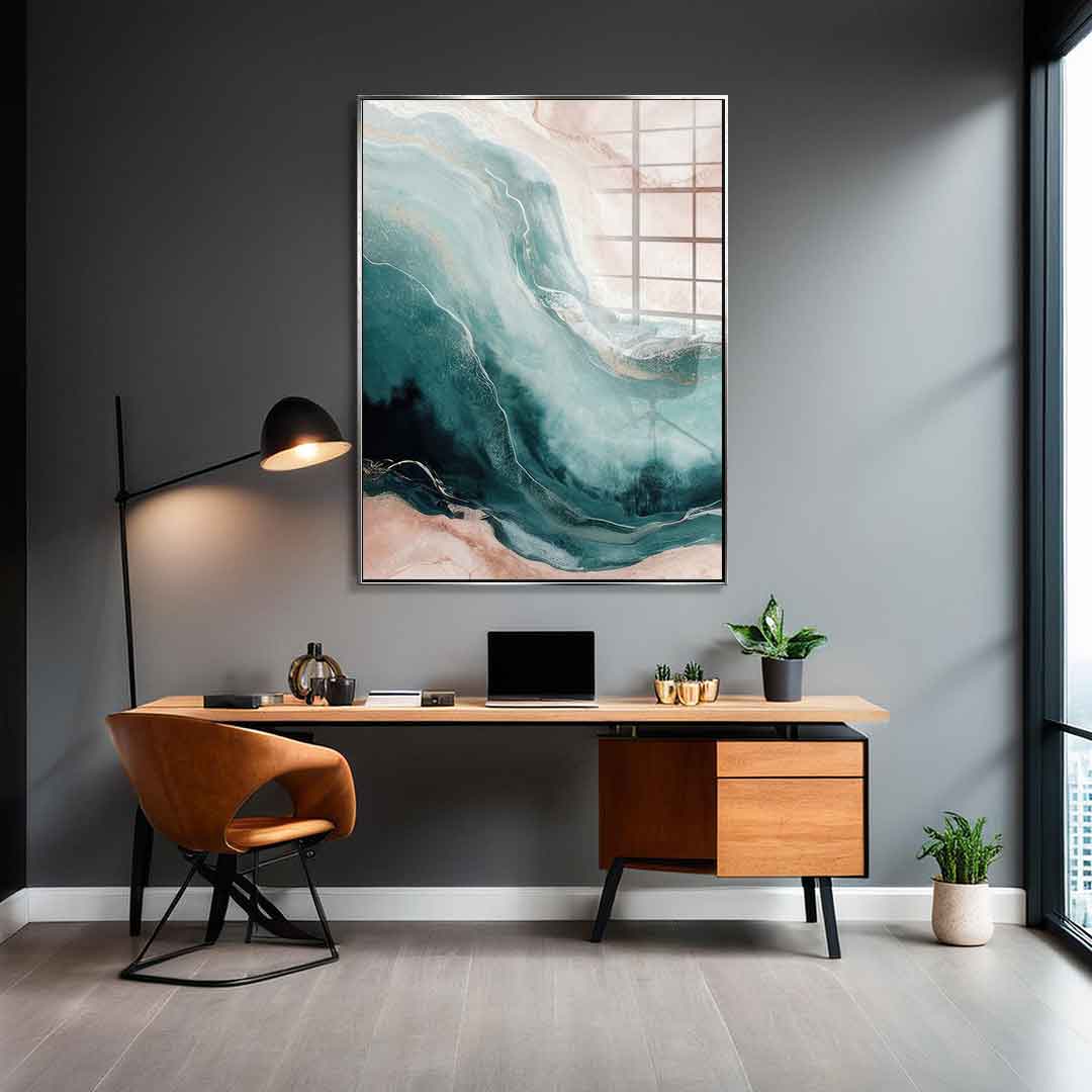 Serpentine Shores - acrylic glass