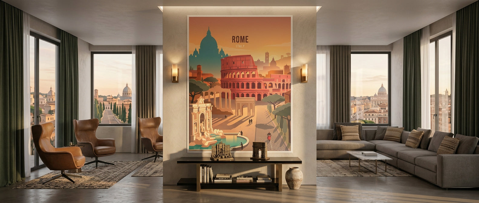 Rome Poster Banner