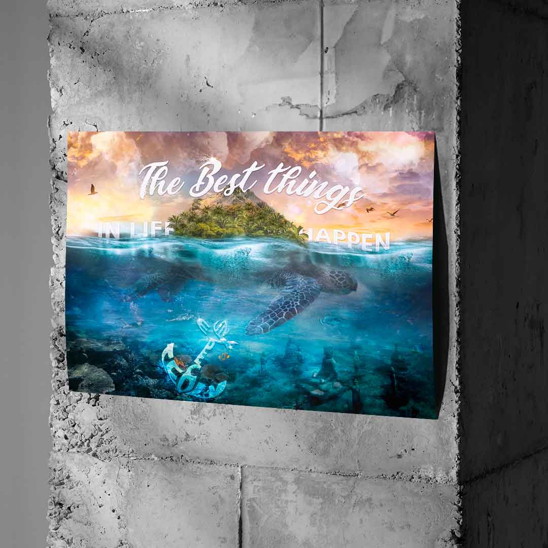 The Best Things in Life Happen Unexpectedly - Poster