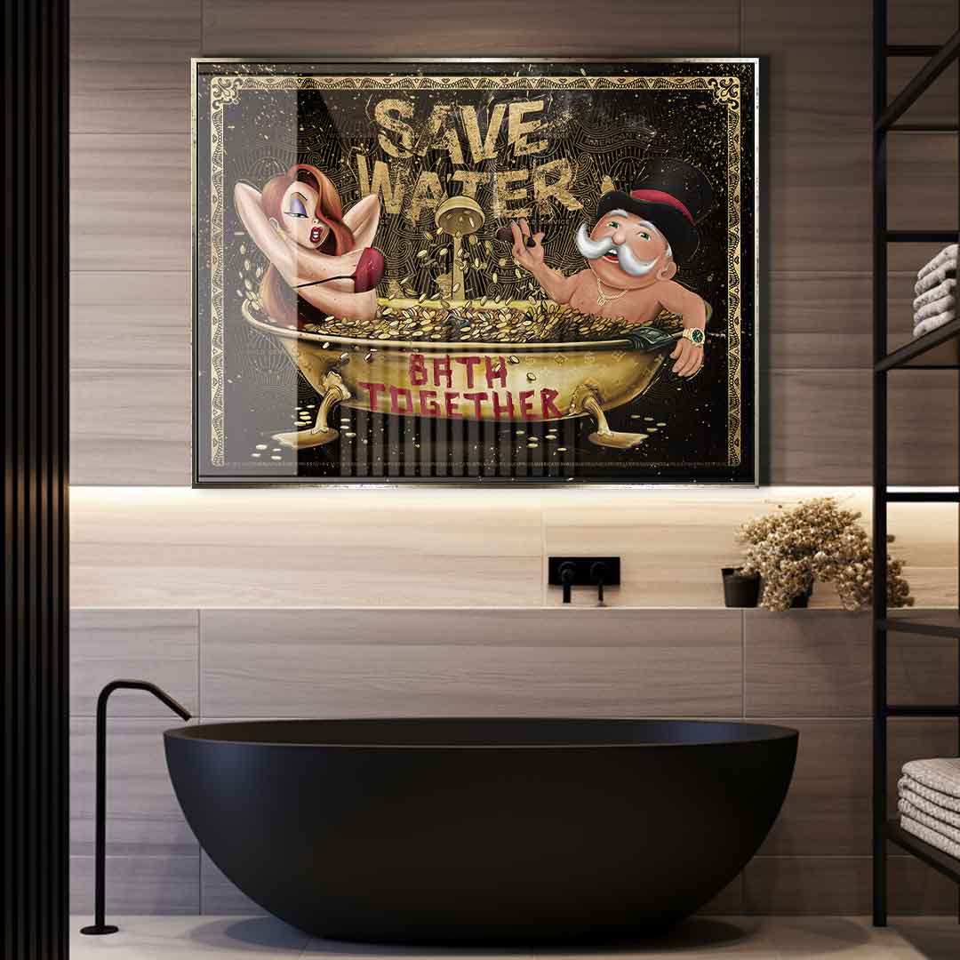 Save Water DCC Edition - gold leaf