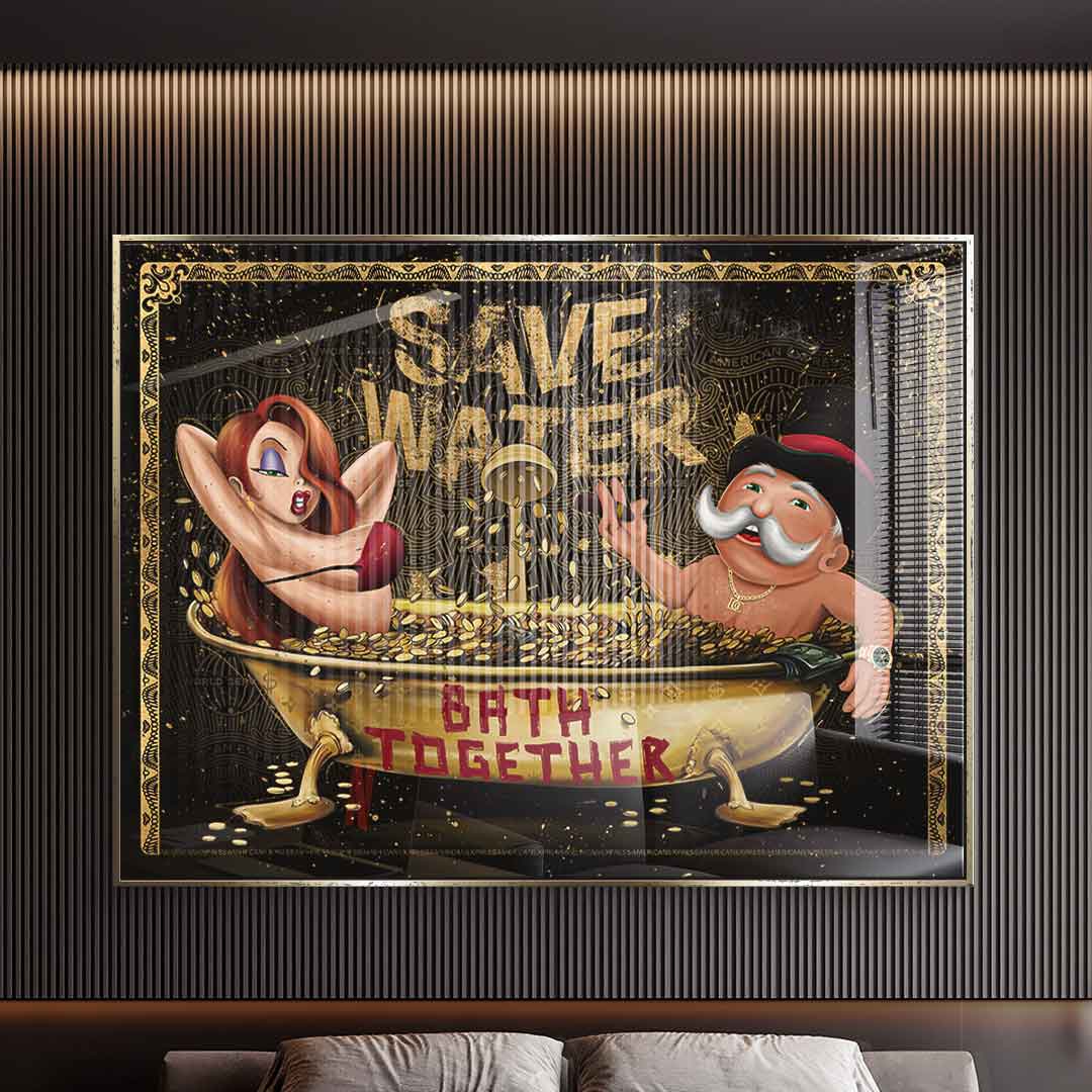 Save Water DCC Edition - gold leaf
