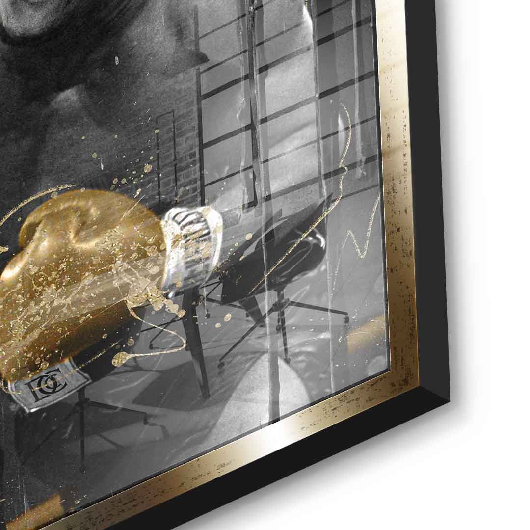 Billionaire Fight - gold leaf