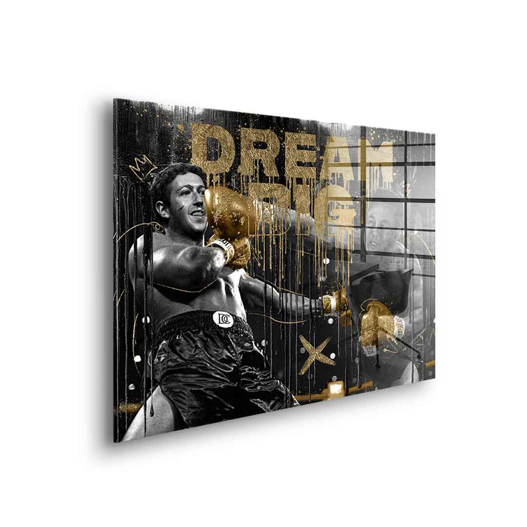 Billionaire Fight - gold leaf