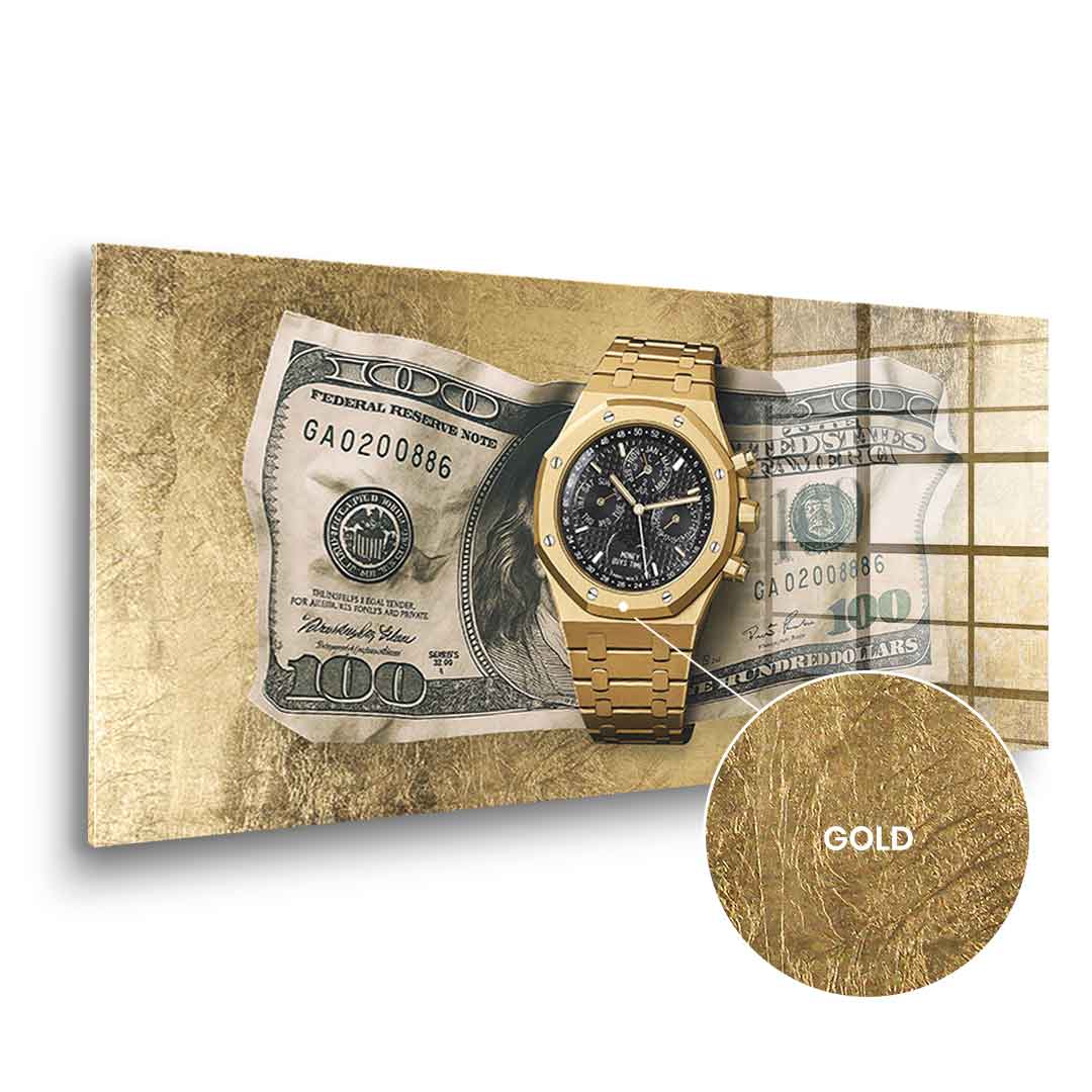 Money Buys Time - Blattgold