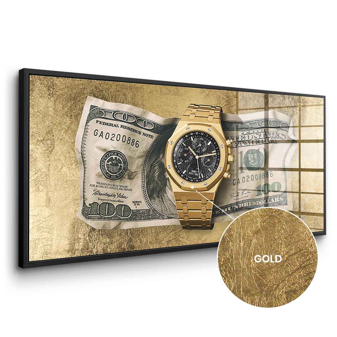 Money Buys Time - Blattgold
