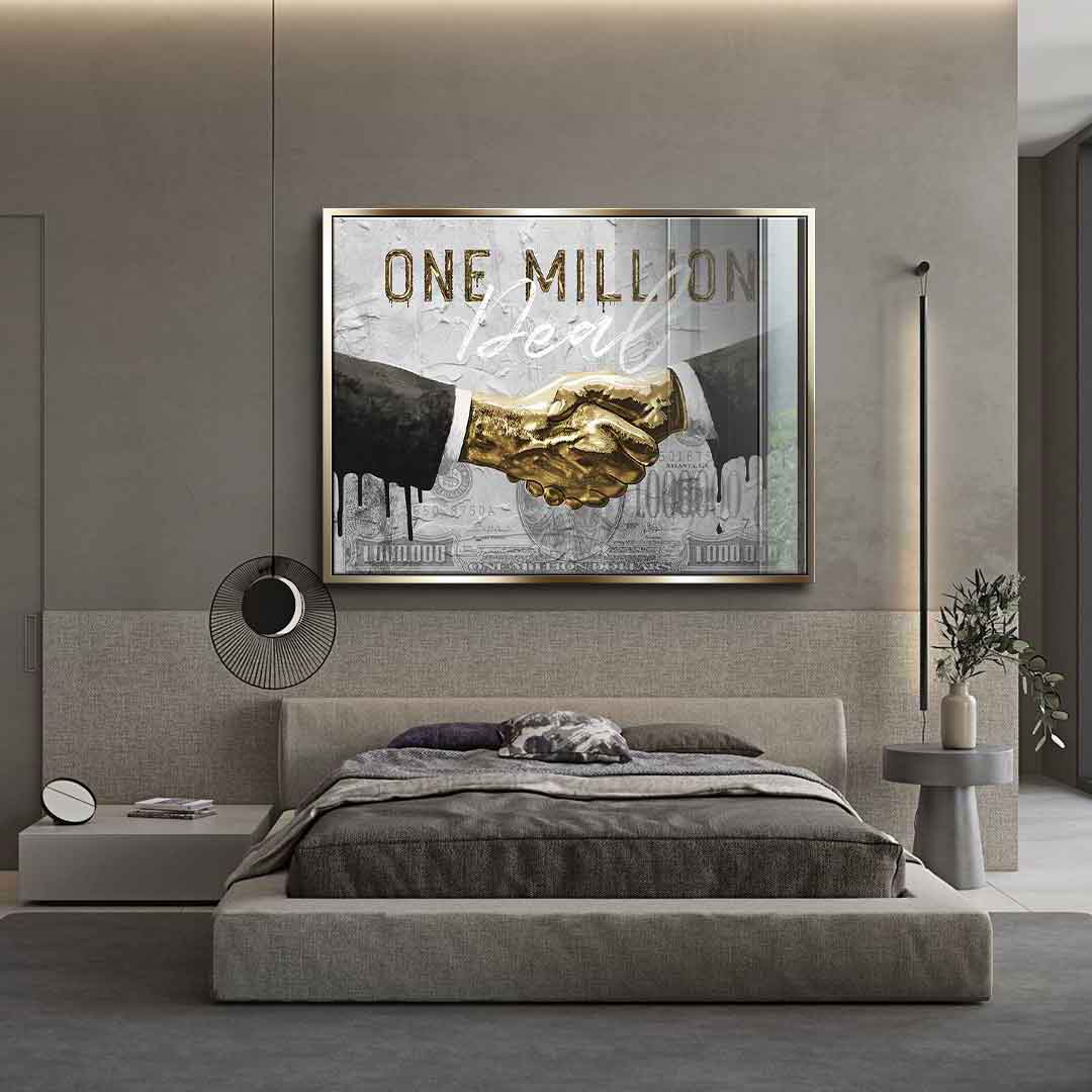 One Million Deal - gold leaf