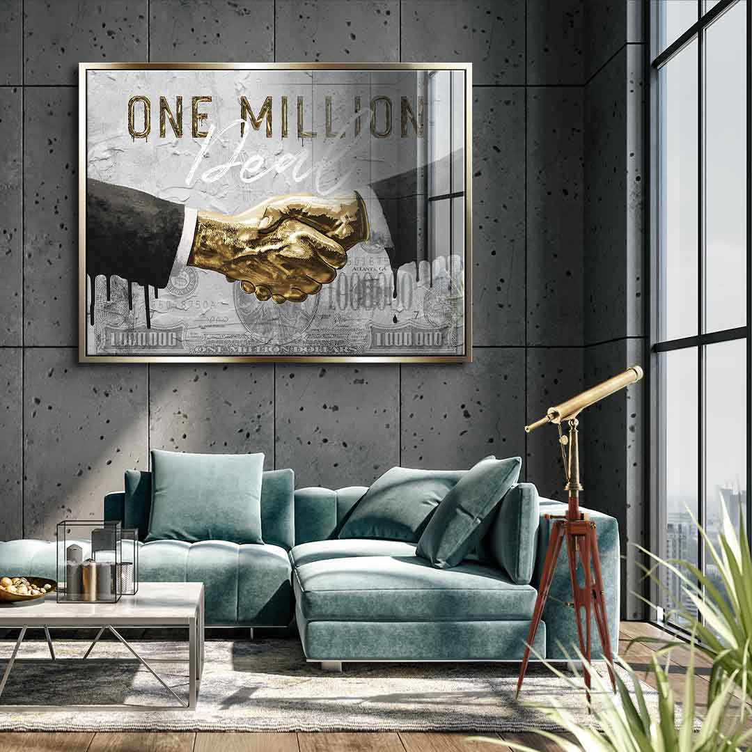 One Million Deal - gold leaf