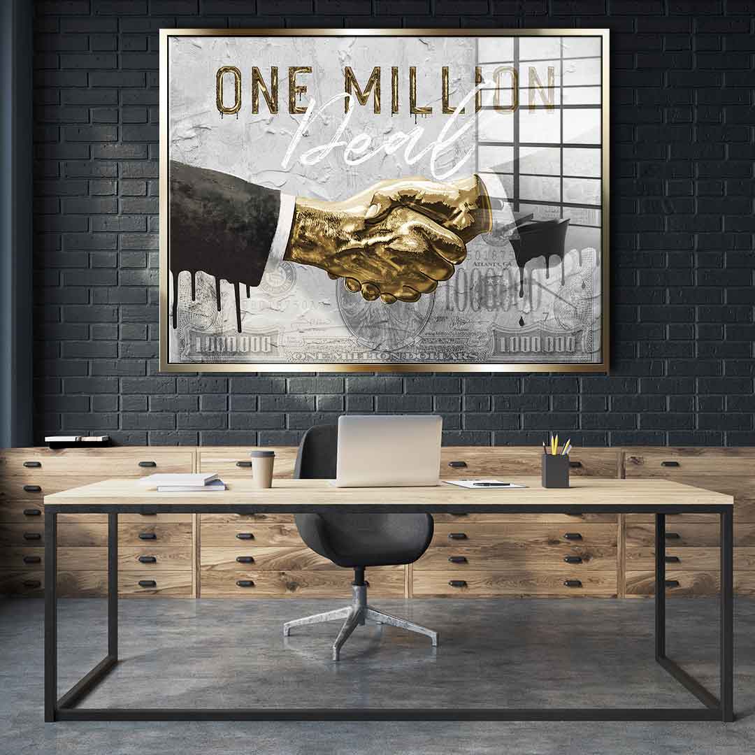 One Million Deal - gold leaf