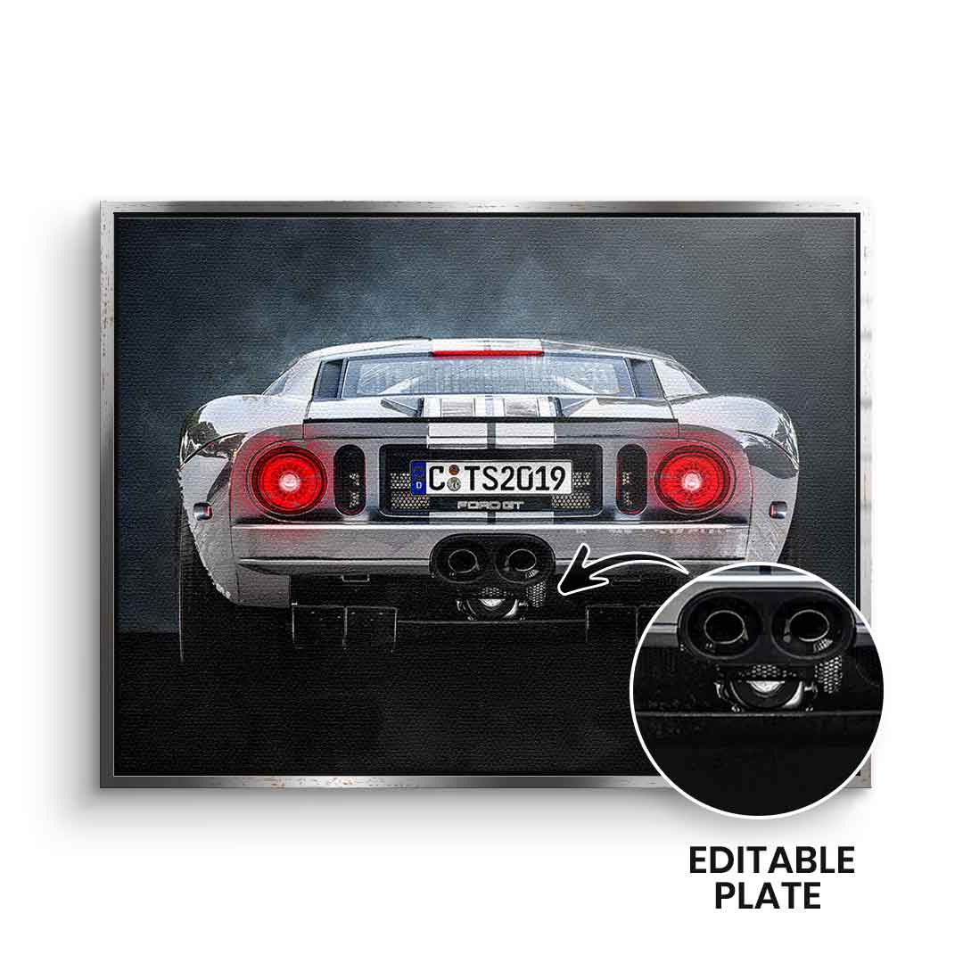 Ford GT Backside - personalisierbar